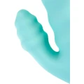 Wibrator relaksacyjny z stymulacją łechtaczki Flovetta Flax, silikon, miętowy, 17,5 cm
