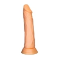 Realistyczne dildo A-TOYS Toon, TPE, 17,5 cm, z przyssawką, w kolorze nude