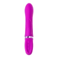 Stymulator łechtaczkowy JOS JOLY, wibrator z trybem WOW, silikon, 19,6 cm, fuksia