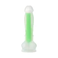 Dildo świecące w ciemności, 20 cm, z silikonu, BEYOND BY TOYFA Wade Glow Zielony