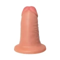 Realistyczny dildo Caliber 14 cm, średnica 6 cm, PVC, przyssawka, hipoalergiczny