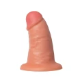 Realistyczny dildo Caliber 14 cm, średnica 6 cm, PVC, przyssawka, hipoalergiczny