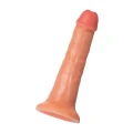 Realistyczny dildo Caliber 18/3, PVC, długość 18 cm, średnica 3 cm, przyssawka