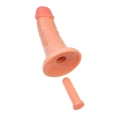 Realistyczne dildo 18 cm, średnica 6 cm, PVC, z przyssawką, kolekcja RealStick® CALIBER