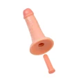 Realistyczne dildo 20 cm, średnica 5 cm, PVC, z możliwością wibracji, z przyssawką