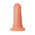 Realistyczne dildo o długości 20 cm i średnicy 6 cm, PVC, kolor cielisty, z przyssawką