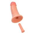 Realistyczne dildo o długości 20 cm i średnicy 6 cm, PVC, kolor cielisty, z przyssawką