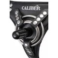 Uprząż strap-on dla kobiet RealStick CALIBER, dwa typy mocowania, regulowane paski