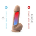 Dildo silikonowe S.D Model 1, długość 20,5 cm, średnica 5 cm, realistyczny kształt