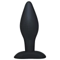 Korek analny Black Velvets, silikonowy, duży, długość 12 cm, średnica 4 cm
