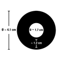 Elastyczny pierścień na penisa do intensyfikacji doznań – Stretchy Cock Ring TPE