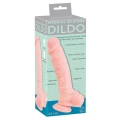 Dildo silikonowe medyczne 24 cm z realistycznym kształtem i ssącą podstawą
