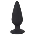 Wtyczka analna Black Velvets Heavy Plug M, silikonowa 75g, stożkowy kształt, bezpieczna