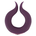 Stymulator intymny dla par z podwójnym silnikiem, silikonowy, wodoodporny, 8,7 cm