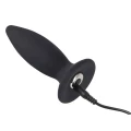 „Korek analny Black Velvets Recharge Plug S, silikonowy, 7 trybów wibracji, 11 cm”