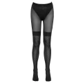 Rajstopy overknee Cottelli LEGWARE z otwartym krokiem, 30 den, 88% poliamid, 12% elastan