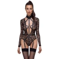 Bodystocking z koronką Cottelli LINGERIE M - zmysłowy i elegancki na każdą okazję