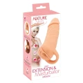 Masturbator Nature Skin Extender Medium 18,5 cm – przedłużający i pogrubiający doświadczenia