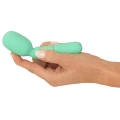 Wibrator mini Cuties Wand Green 5.Generation, silikonowy, 10 trybów wibracji, 13,4 cm