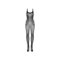 Bodystocking G335 - elegancka siateczka, rozmiary S/M/L, zmysłowy krój i elastyczny materiał
