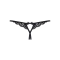 Stringi otwarte Bielizna-831-THC-1, L/XL, koronka, seksowny design, komfortowy materiał
