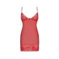 Elegancka czerwona halka Vanessa S/M - luksusowa bielizna dla kobiet