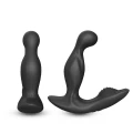 Masażer prostaty Bat King Black - wodoodporny, wibrujący, ergonomiczny, USB