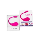 Zdalnie sterowany wibrator Bluetooth Lovense Lush 2, wodoodporny, 18cm, 4x mocniejszy