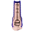 Masturbator męski Fleshlight Boost Bang Light Medium Flesh z systemem Suction Control