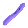 Wibrator z G-Spot stymulatorem, 7 trybów wibracji, realistyczny design, wodoodporny