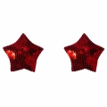 Pasties burleskowe w kolorze czerwonym Tempest, rozmiar 42-48, wielokrotnego użytku