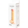 Wibrator realistyczny z przyssawką 18,9 cm PVC doświadczalny w kolorze nude