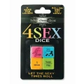 Gra erotyczna z kostkami - 4 Seksowne Kostki dla Par na Ekscytujące Wieczory
