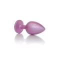 Korek analny Plug-Jewellery Pearl Pink z diamentem, stal nierdzewna, L 9 cm