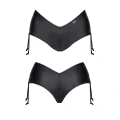 Bielizna damska - szorty AGOSTINA001, czarne, elastyczne, rozmiar XL