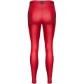 Legginsy elastyczne w stylu wetlook BRLIDIA001, czerwone, rozmiar L