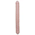 Podwójne dildo elastyczne - wodoodporne, realistyczne detale, 33,5 cm, TPR