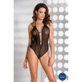 Body koronkowe Clarisse czarne S/M - elegancka bielizna od Casmir