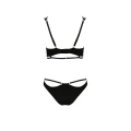 Bikini kąpielowe VICTORIA czarne S/M - elegancka bielizna marki Casmir