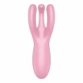 Wibrator do stymulacji łechtaczki z 12 programami, różowy, z aplikacją, wodoodporny