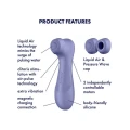 Stymulator łechtaczki Satisfyer Pro 2 Gen. 3 z technologią Liquid Air, lilac