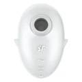 Stymulator łechtaczki Satisfyer Cutie Ghost, silikonowy, wodoodporny, 11 intensywności, 12 programów