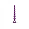 Analny łańcuszek stymulacyjny BING BANG S - PURPLE RAIN, 7 koralików, silikon, S