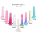 Silikonowe dildo z przyssawką, ergonomiczną formą - LIMITOWANA EDYCJA DILDOLLS