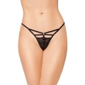 Stringi G-String 2473 - czarne, eleganckie, rozmiar S/L, komfortowe materiały
