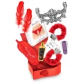 Zestaw intymny BDSM z wibratorem, olejkiem i bielizną - Pleasure Box 3