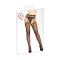 Rajstopy siateczkowe z dżetami COLLANT STRASS ST01 NOIR T.U marki Rougir de Desir