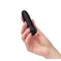 Wibrator bullet z ładowaniem USB, 7 trybów wibracji, wodoodporny, czarny