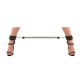 Rozpórka do bondage z regulowanymi kajdankami na kostki - elegancka i trwała