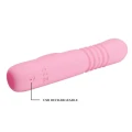 Wibrator stymulujący PRETTY LOVE - LEOPOLD, 4 funkcje wibracji, wodoodporny, silicone